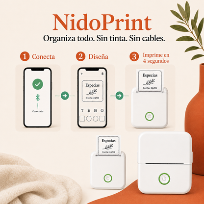 Impresora Portátil Sin Tinta